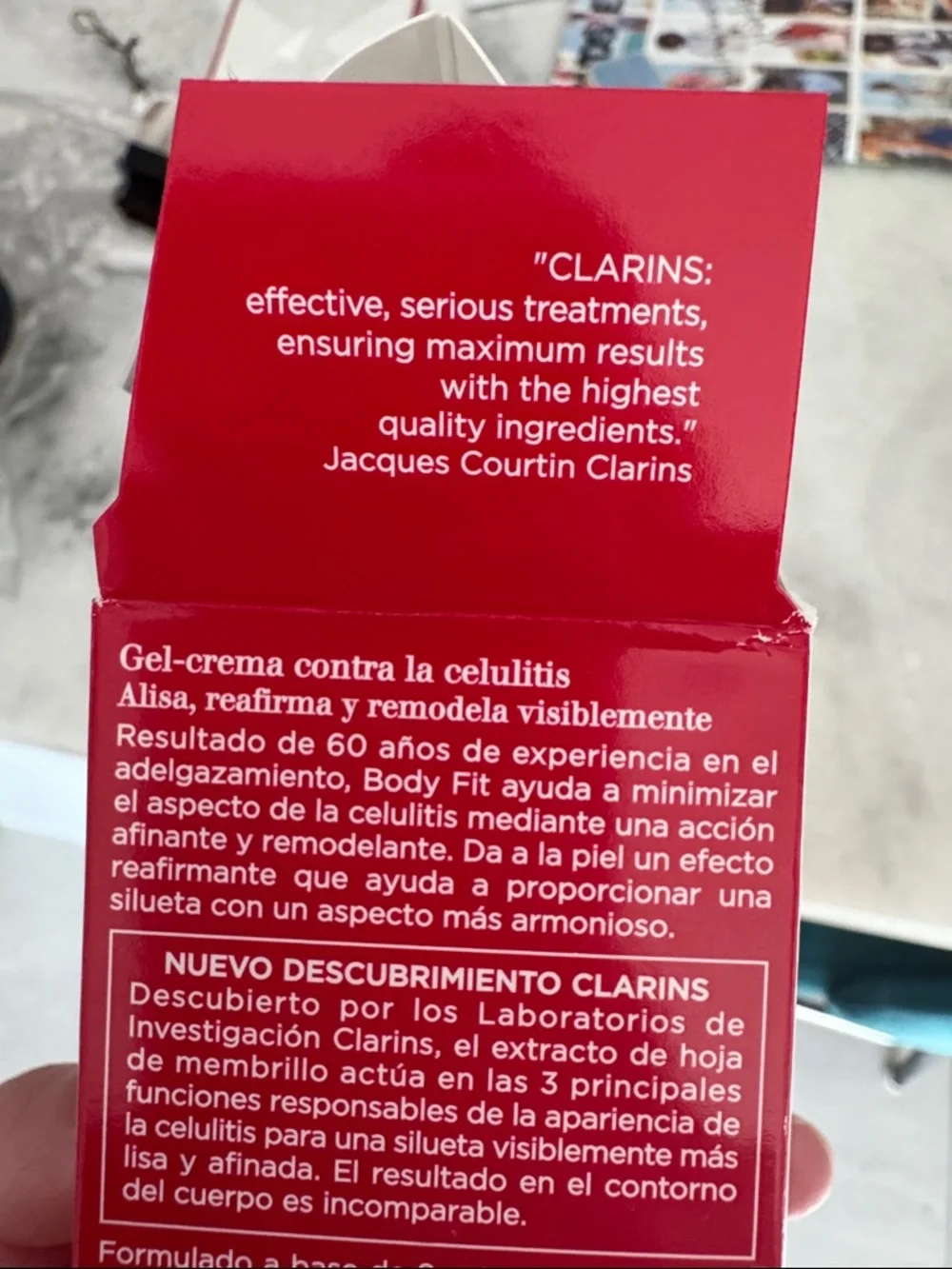 Clarins Body Fit Anti-Cellulite Cream - Full Size NWT
